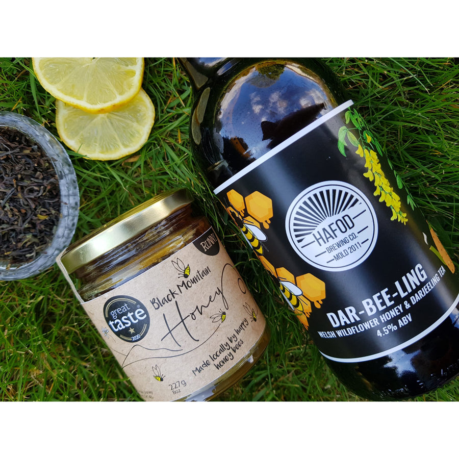 Dar-bee-ling: Welsh Wildflower Honey & Darljeeling Ale